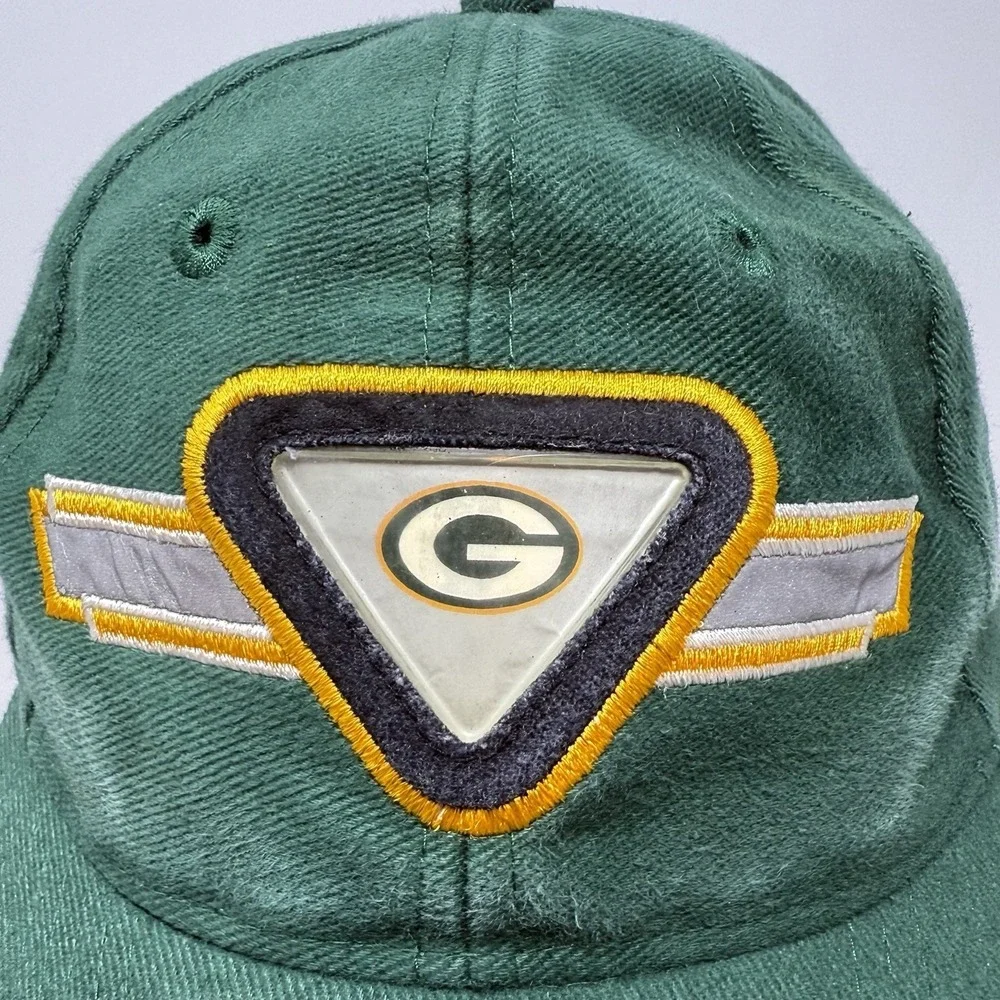 Vtg Sports Specialties Green Bay Packers NFL Pro Line Strap‎ Back Hat Cap